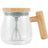 Self Stirring Coffee Mug Battery Powered Stirring Coffee Cup Electric Stirring Cups 400ml Glass Self Mixing Mugs Heat Resistant