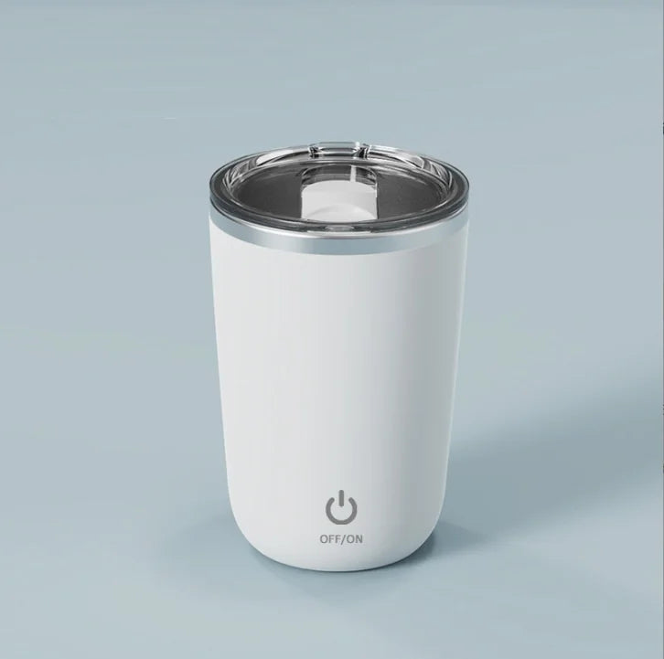 Automatic Magnetic Stirring Cup 12oz Self Stirring Coffee Travel Mug Electric Mixing Cup for Milk Protein Office Holiday Gifts