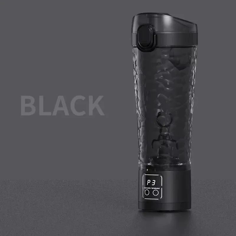 A73P-USB Rechargeable Magnetic Stirring Coffee Mug - Portable Automatic Mixer For Home, Office, Travel
