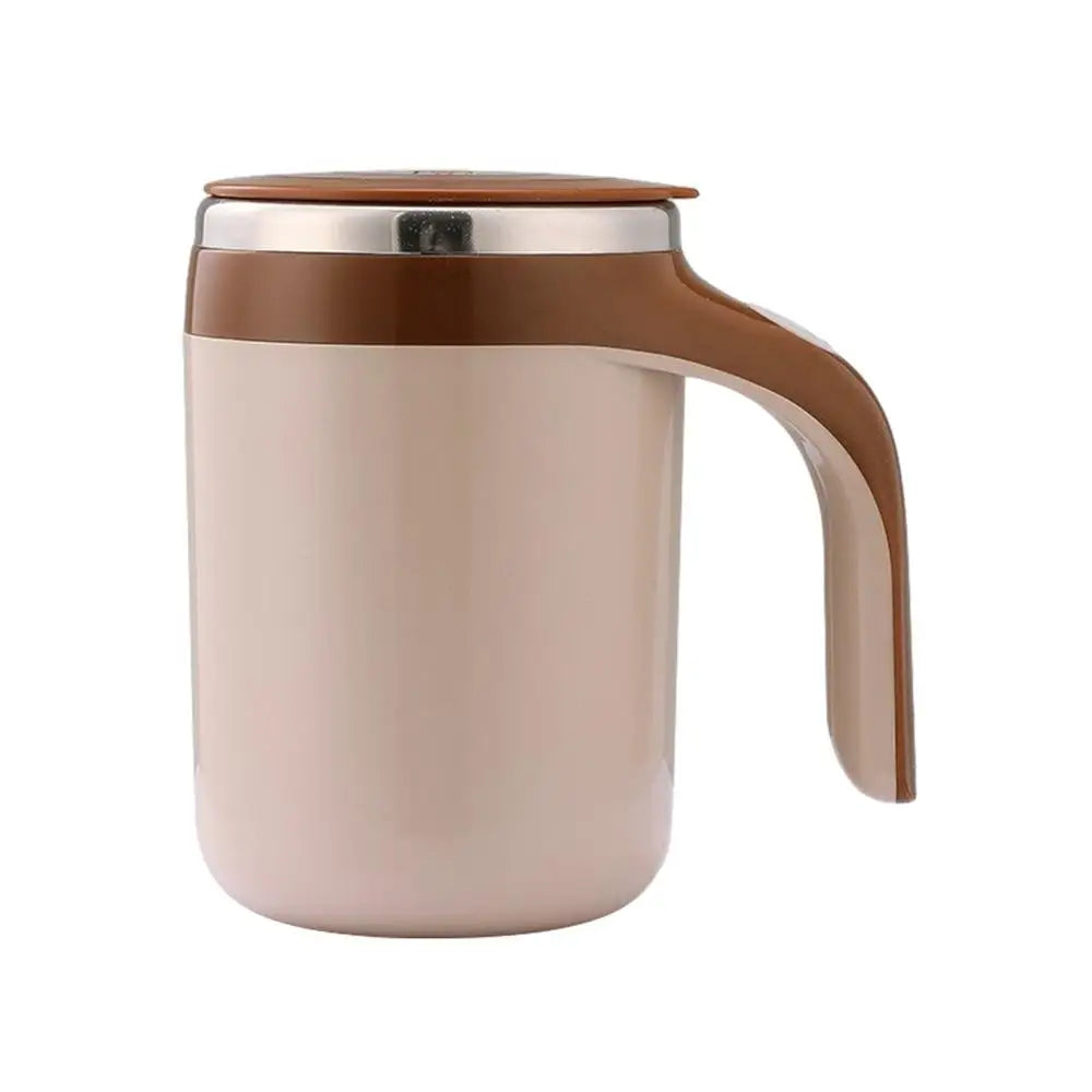 Travel Stirring Mug 380ml Magnetic Self Stirring Travel Mug Waterproof Rotating Electric Mixing Cup For Brown Sugar Water