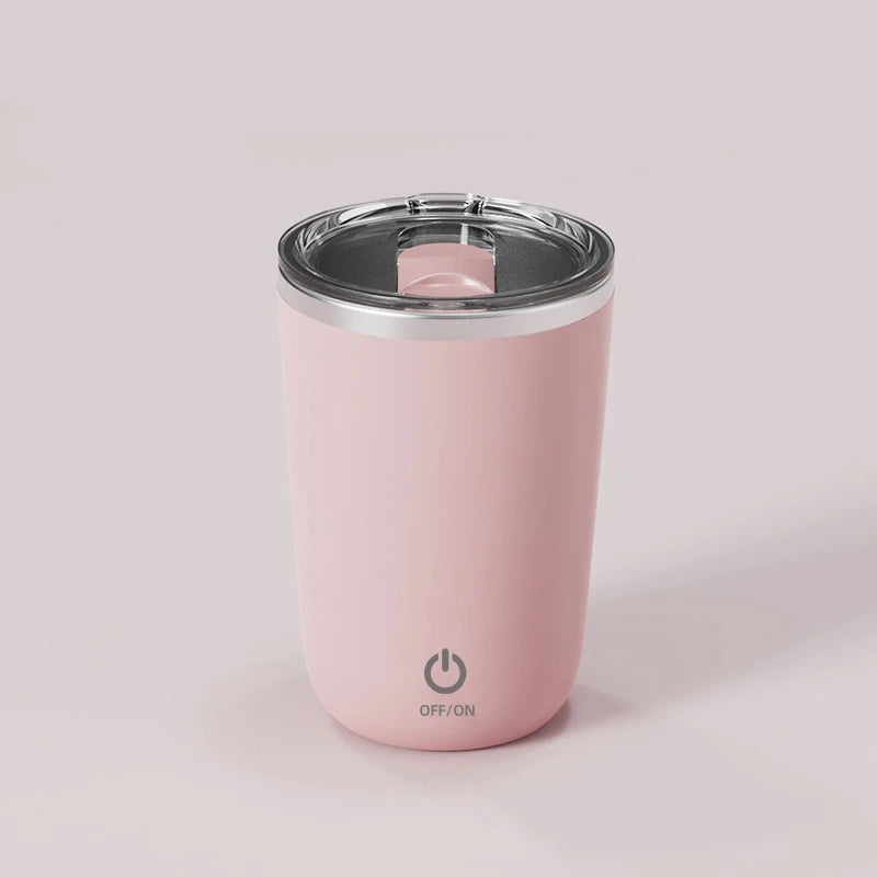Automatic Magnetic Stirring Cup 12oz Self Stirring Coffee Travel Mug Electric Mixing Cup for Milk Protein Office Holiday Gifts